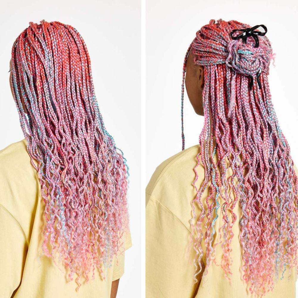 BowsAtelier Large Bow Hairpin in Black - Stylish Hair Clip for Women's  pink hair Fashion Chunks big sale