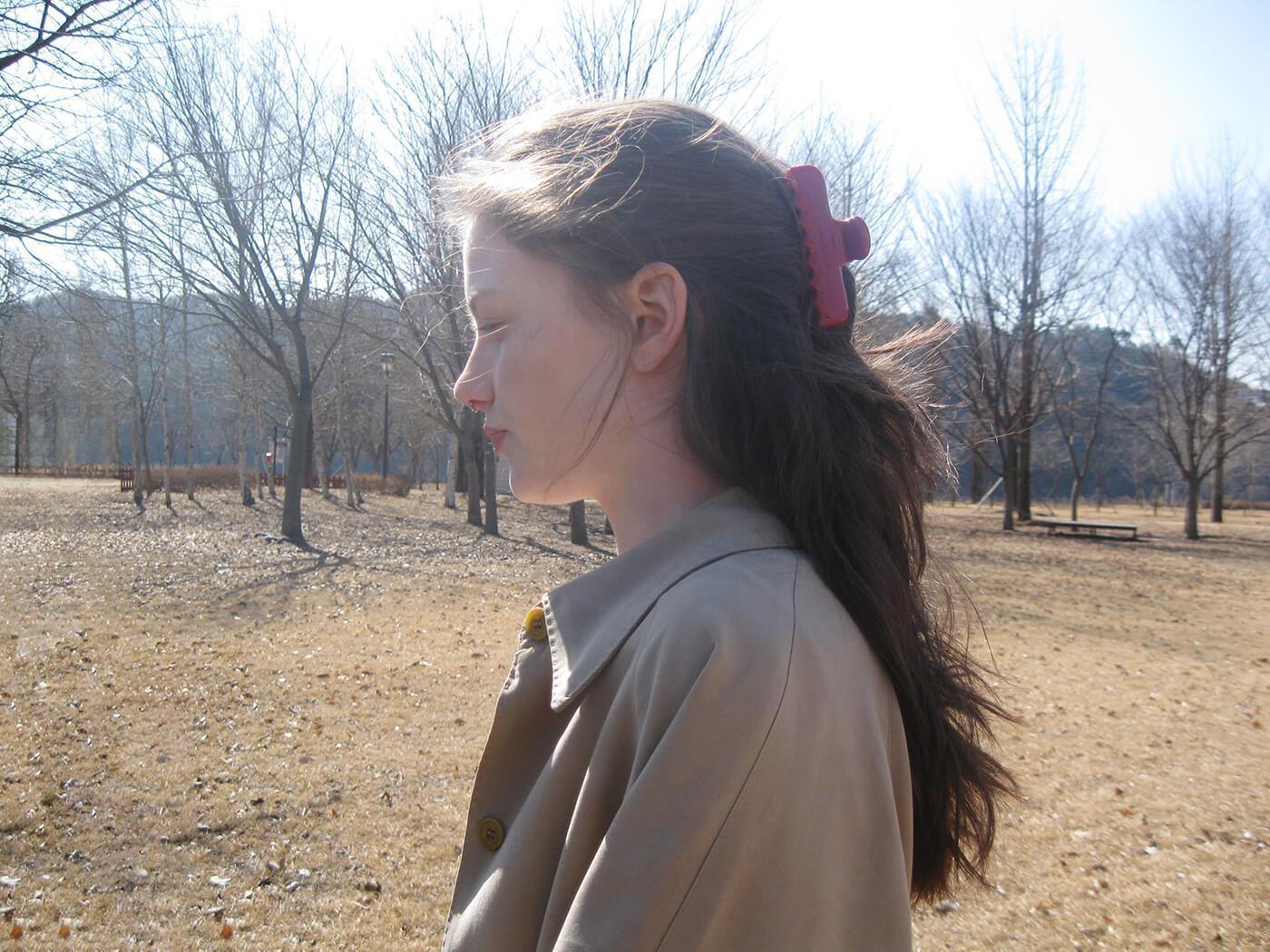 No. 4 Claw Clip Red Rosso bio-acetate go-to essentials undo hair claw big sale designer tortoise shell hair claw clip durable pink butterfly flat online wholesale hair pin hair accessories french barrettes for thick hair styles women. 