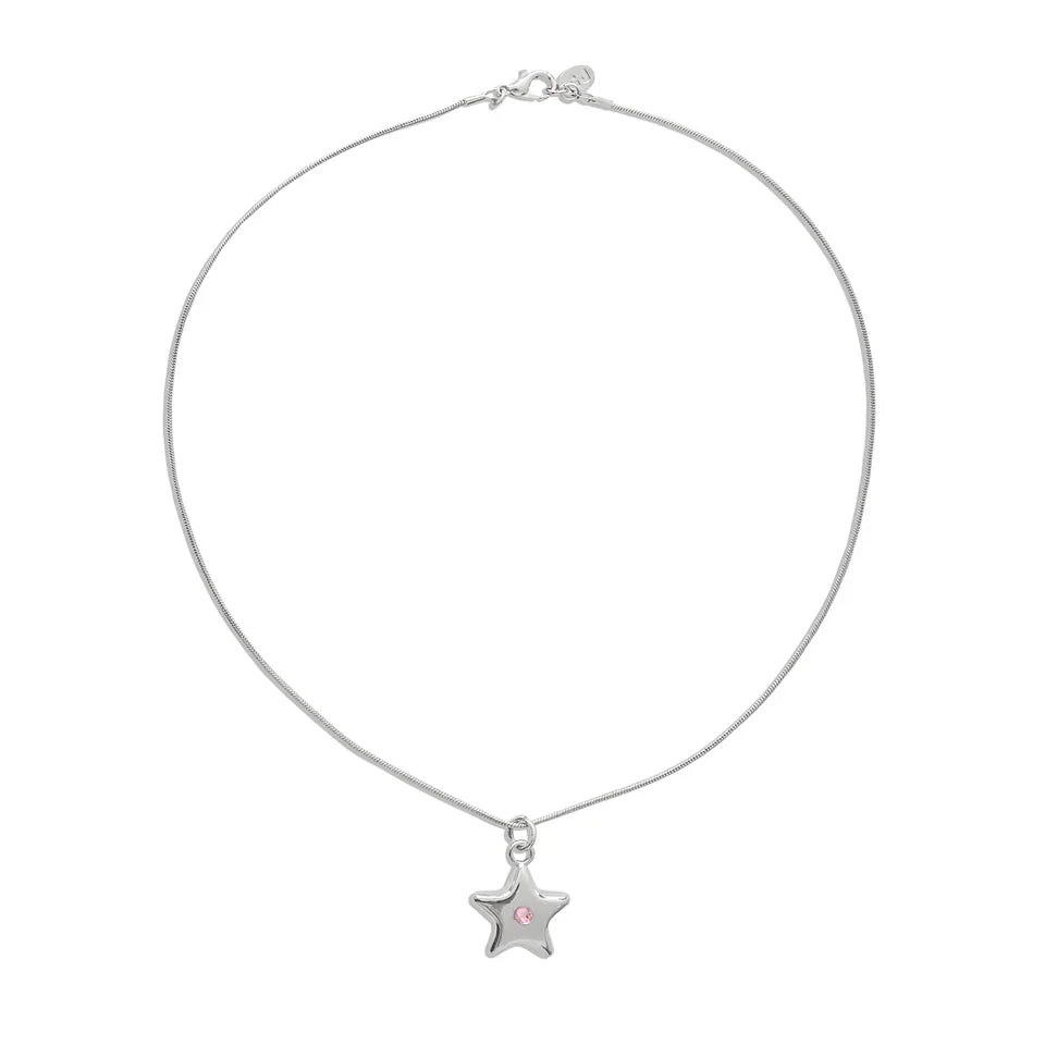 Luna Pink Star Necklace