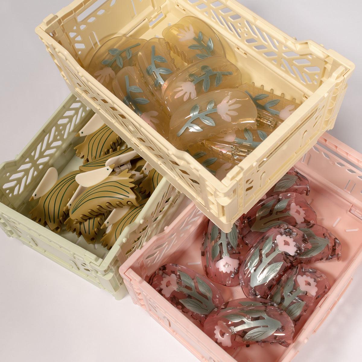 Thistle Flower cute bio-acetate lightweight high quality winona irene octopus bio-acetate ligh big sale designer tortoise shell hair claw clip durable pink butterfly flat online wholesale hair pin hair accessories french barrettes for thick hair styles women. 