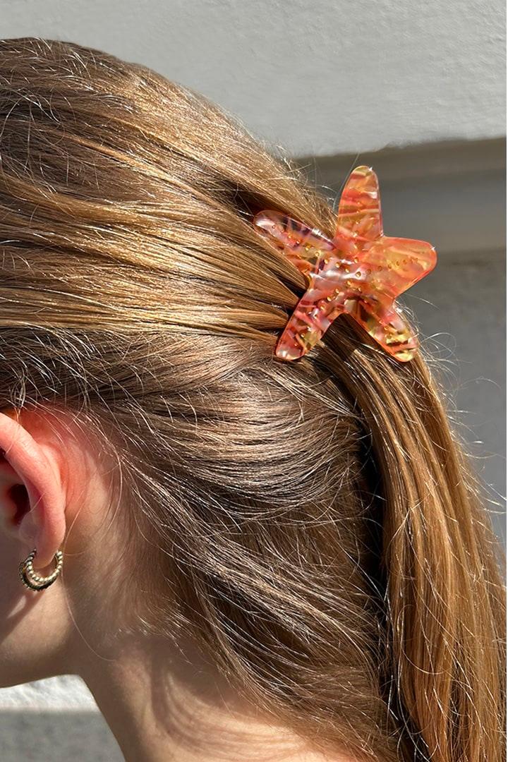 Starfish & Mini Octopus Hair Clip