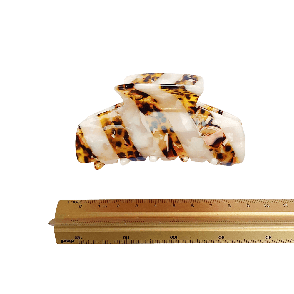 Monstone Leopard high quality tort sale cute bio-acetate large lora tortoise shell hair claw clip cute hair styles flat online wholesale hair claw clips french accessories for thick hair women.
