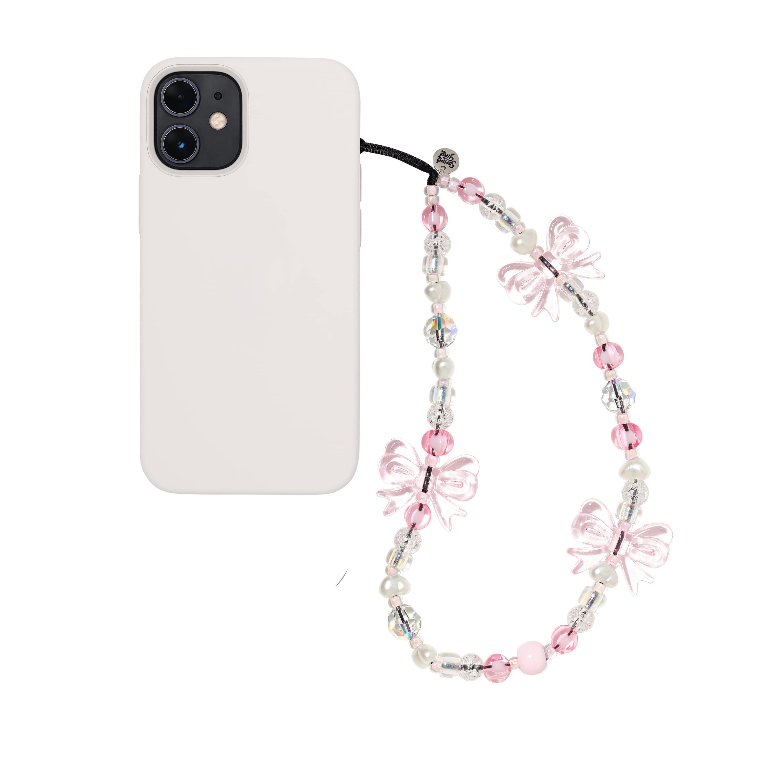 The Princess Wristlet Phone Strap Stringting sale phone bag charm crafted with high-quality colorful beads—perfect for accessorizing phones with a minimalist, stylish touch. A must-have essential and a thoughtful gift idea for women.