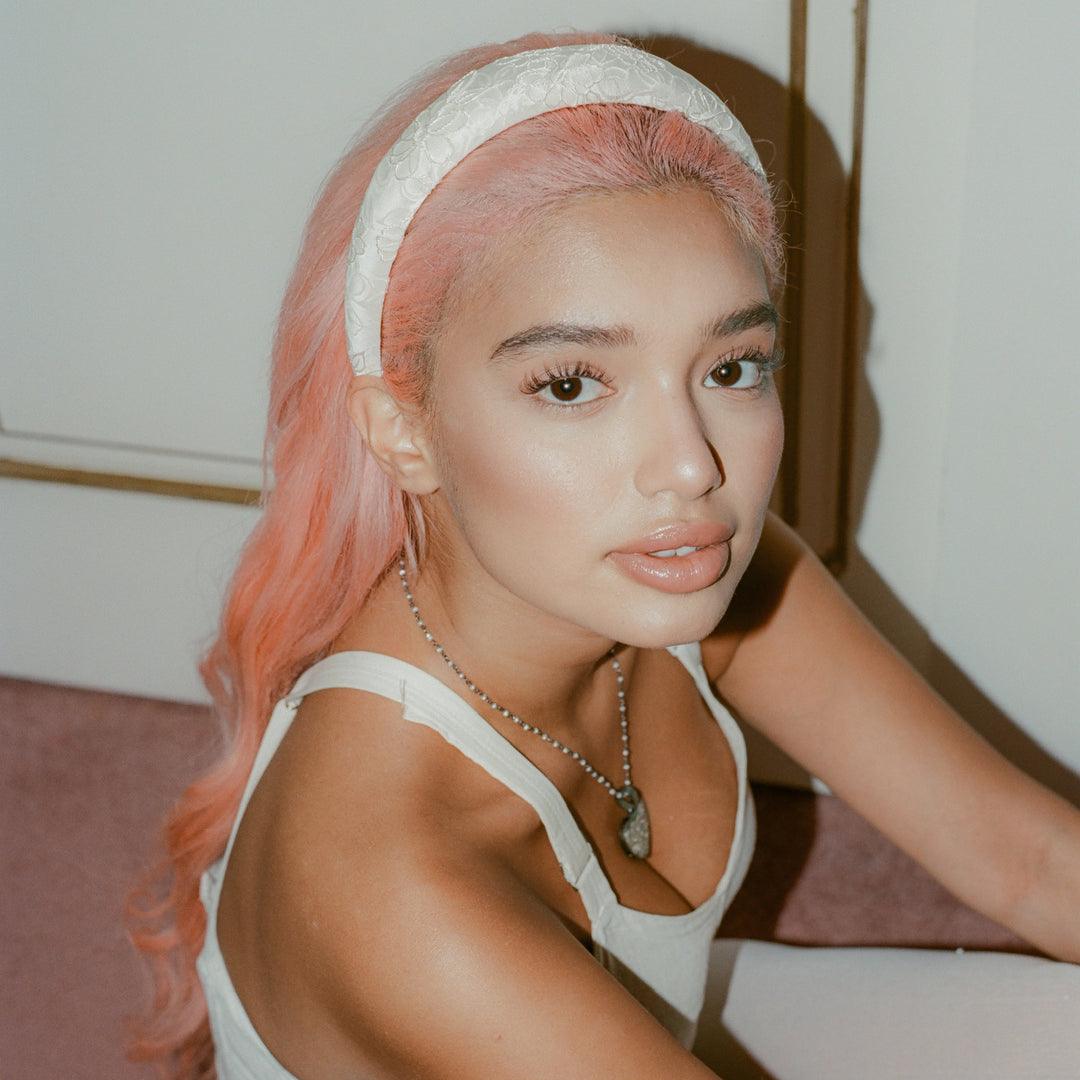 Timeless Pink bio-acetate go-to essentials emijay discount large big sale designer Sephora hair claw clip durable pink butterfly flat feminine, high-quality hair accessories like statement Nordstrom hair pin french barrettes for all hair types