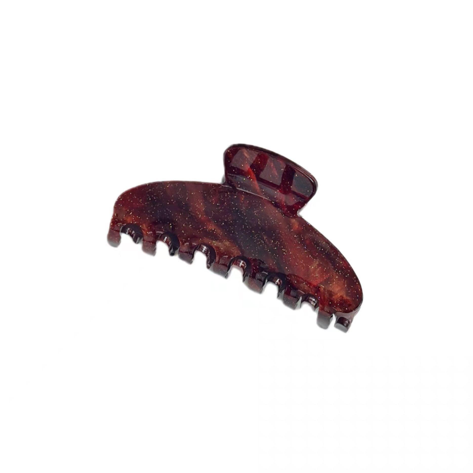 Big Effing Clip In Milky Way Starry Sky bio-acetate go-to essentials emijay discount large big sale designer Sephora hair claw clip durable pink butterfly flat feminine, high-quality hair accessories like statement Nordstrom hair pin french barrettes for all hair types