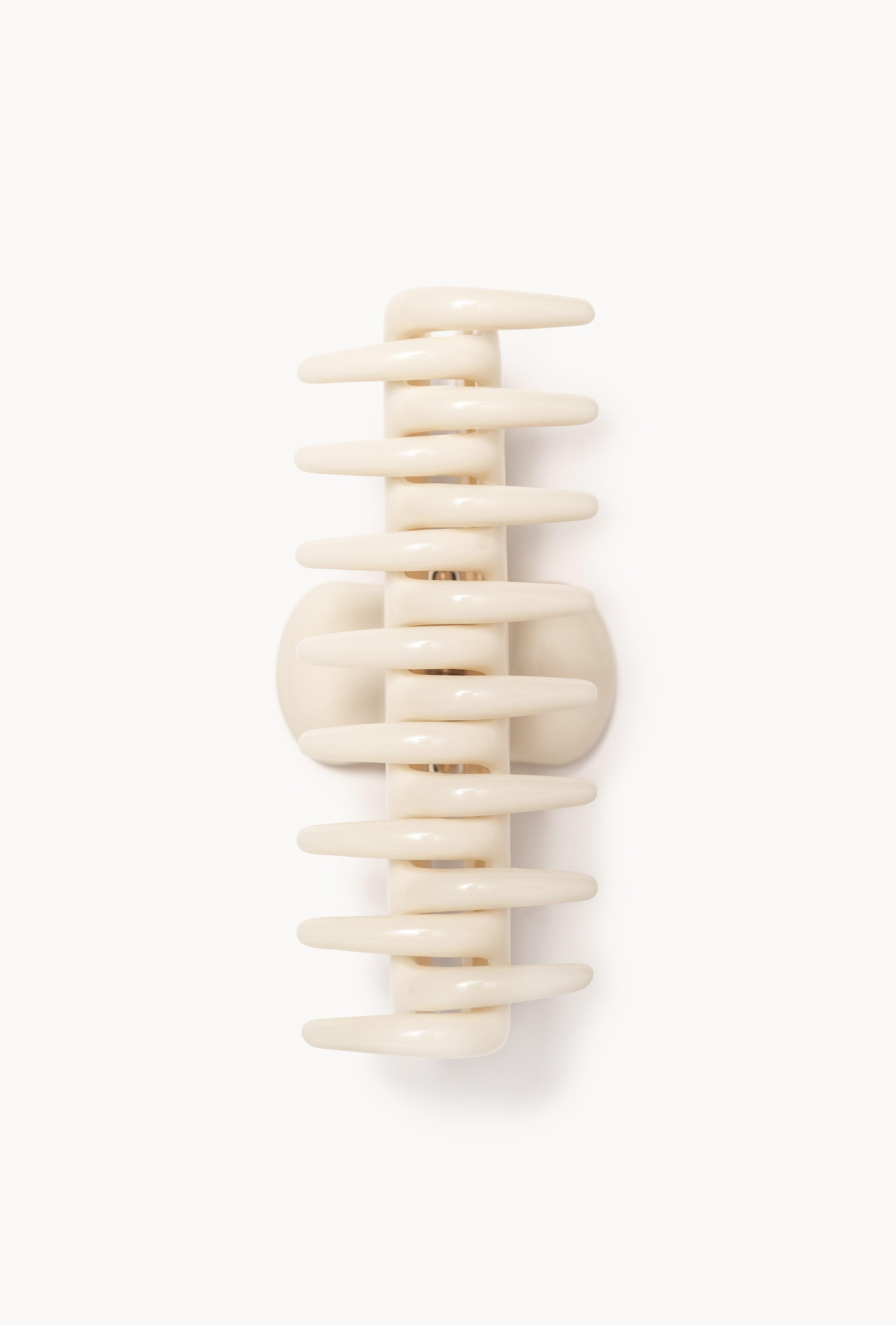 No. 4 Claw Clip Ivory bio-acetate go-to essentials undo hair claw big sale designer tortoise shell hair claw clip durable pink butterfly flat online wholesale hair pin hair accessories french barrettes for thick hair styles women. 