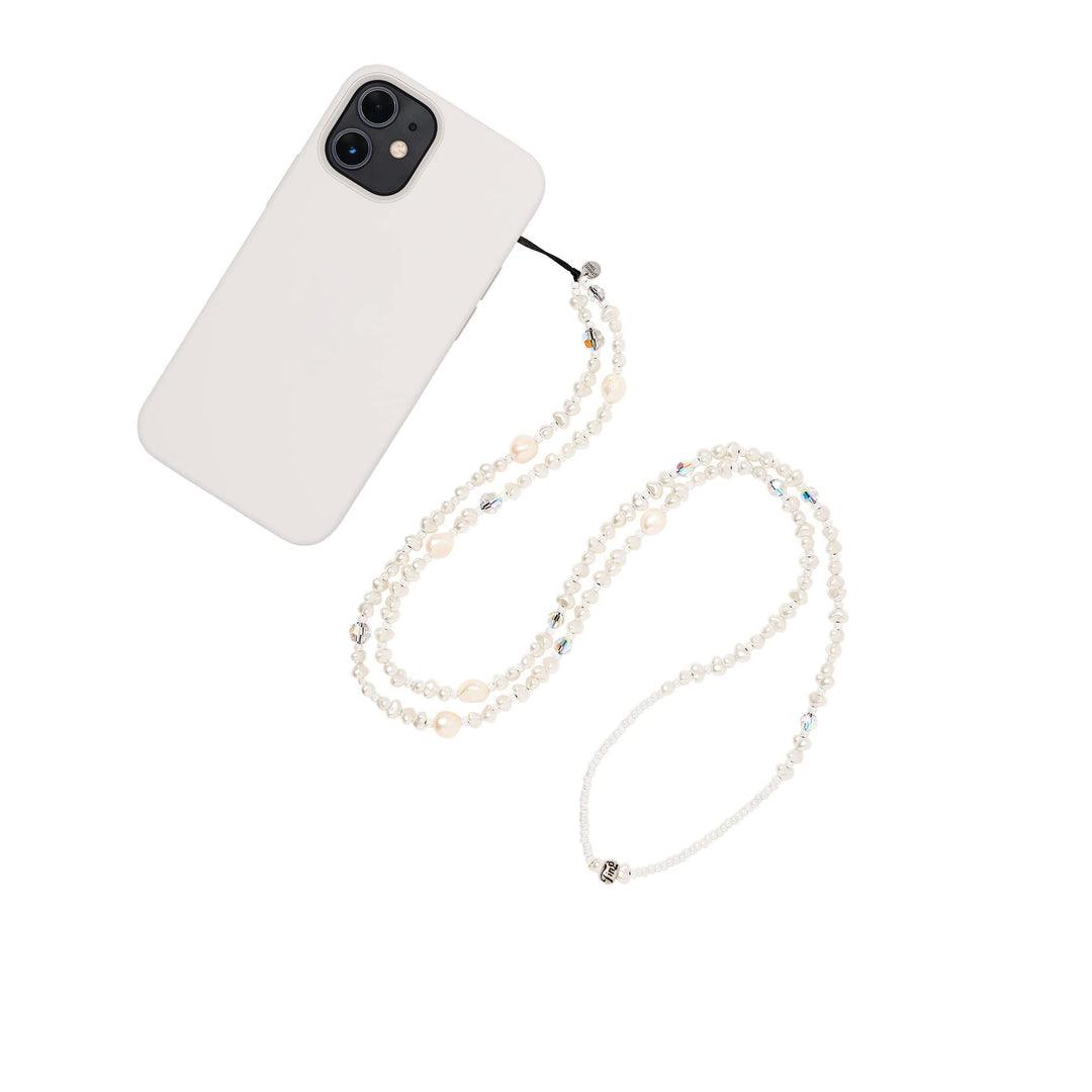Venus Pearl Trap Crossbody Stringting sale phone bag charm chain crafted with high-quality colorful beads—perfect for accessorizing phones with a minimalist, stylish touch. A must-have essential and a thoughtful gift idea for women.