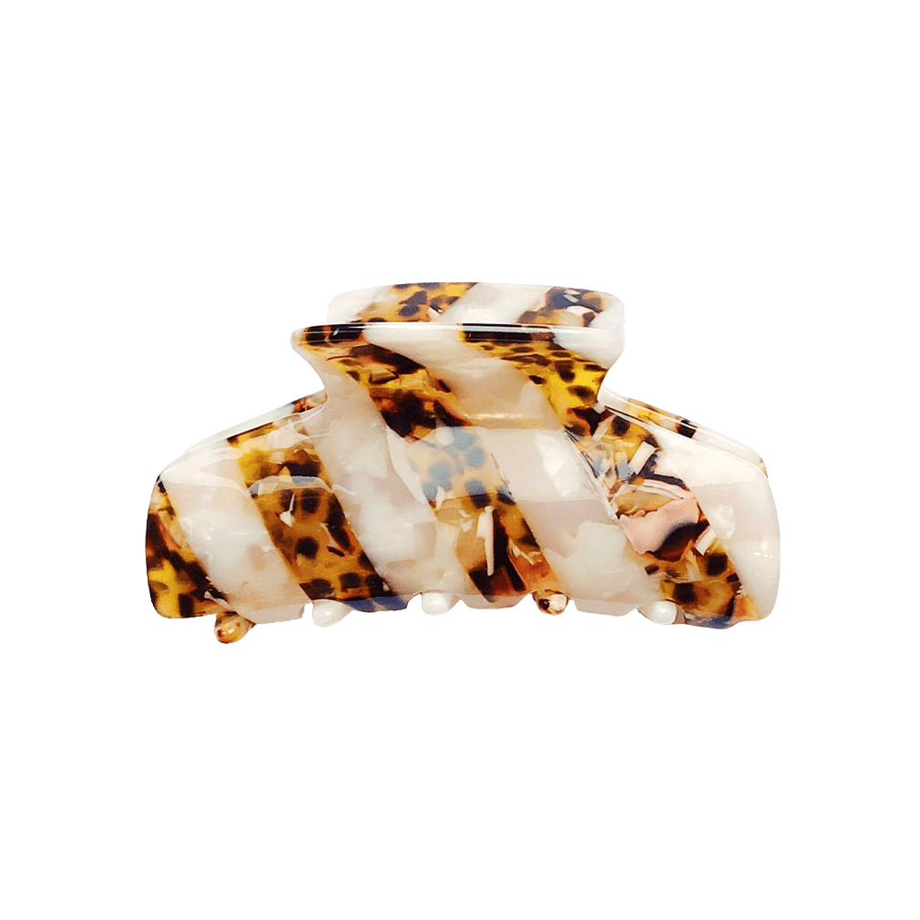 Monstone Leopard high quality tort sale cute bio-acetate large lora hair claw clip cute tortoise shell hair styles flat online wholesale hair claw clips french accessories for thick hair women.