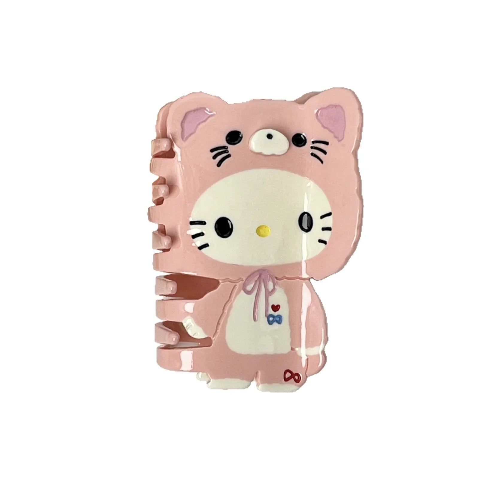 Kitty hair claw clip