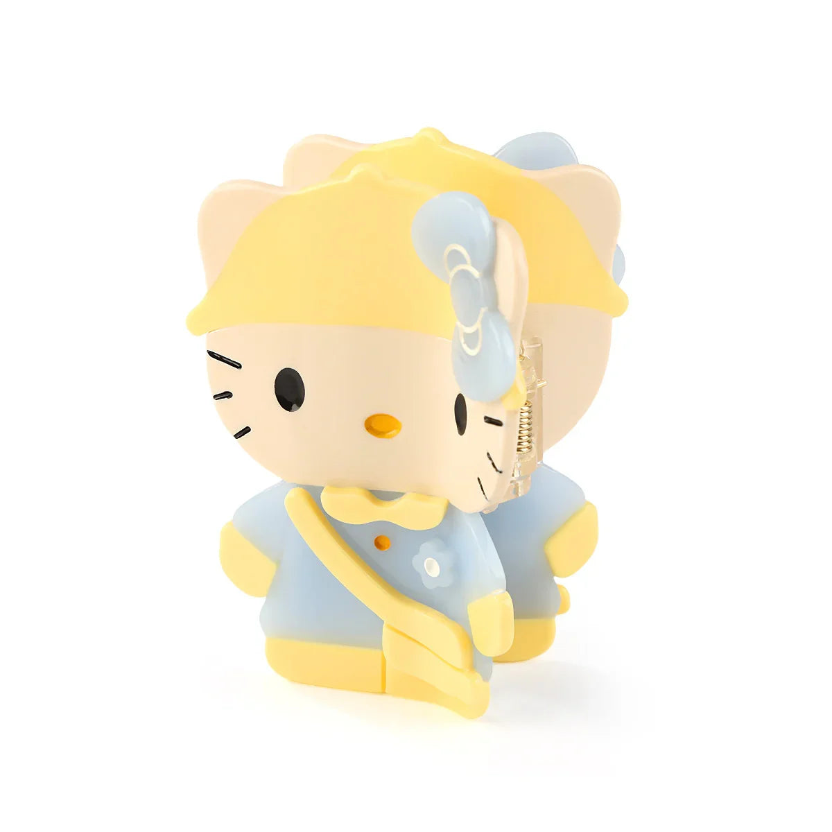 Bow Kitty hair claw clip