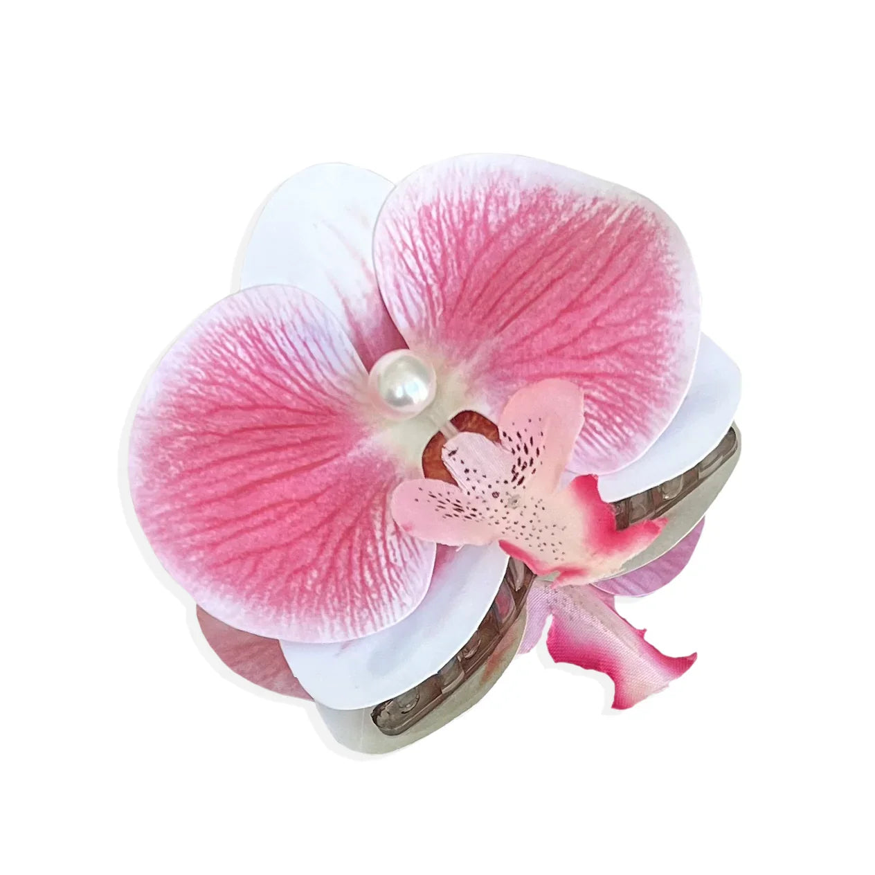 Petal Pink Orchid Claw Clip