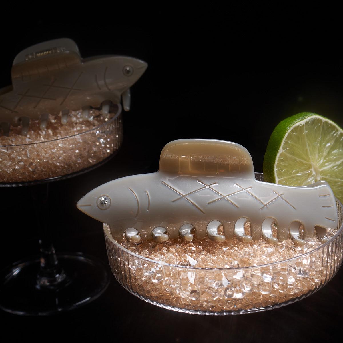 Jennie Sea Herring Fish Claw Hair Claw  big sale designer tortoise shell hair claw clip durable pink butterfly flat online wholesale hair pin hair accessories french barrettes for thick hair styles women.