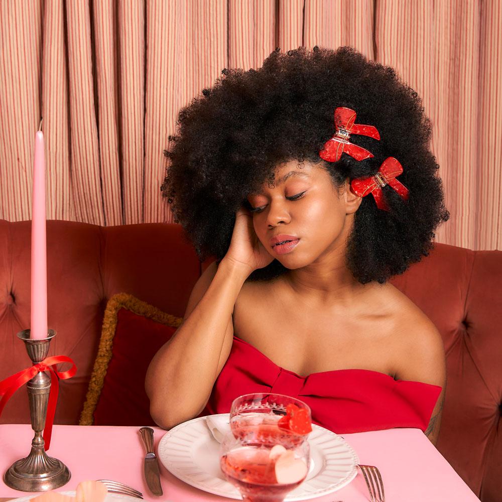 Pretty Bow cute bio-acetate winona irene big sale designer tortoise shell hair claw clip durable pink butterfly flat online wholesale hair pin hair accessories french barrettes for thick hair styles women.