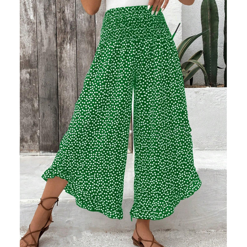 Women’s Flowy High Waist Wide-Leg Pants – Slimming, Comfy & Chic