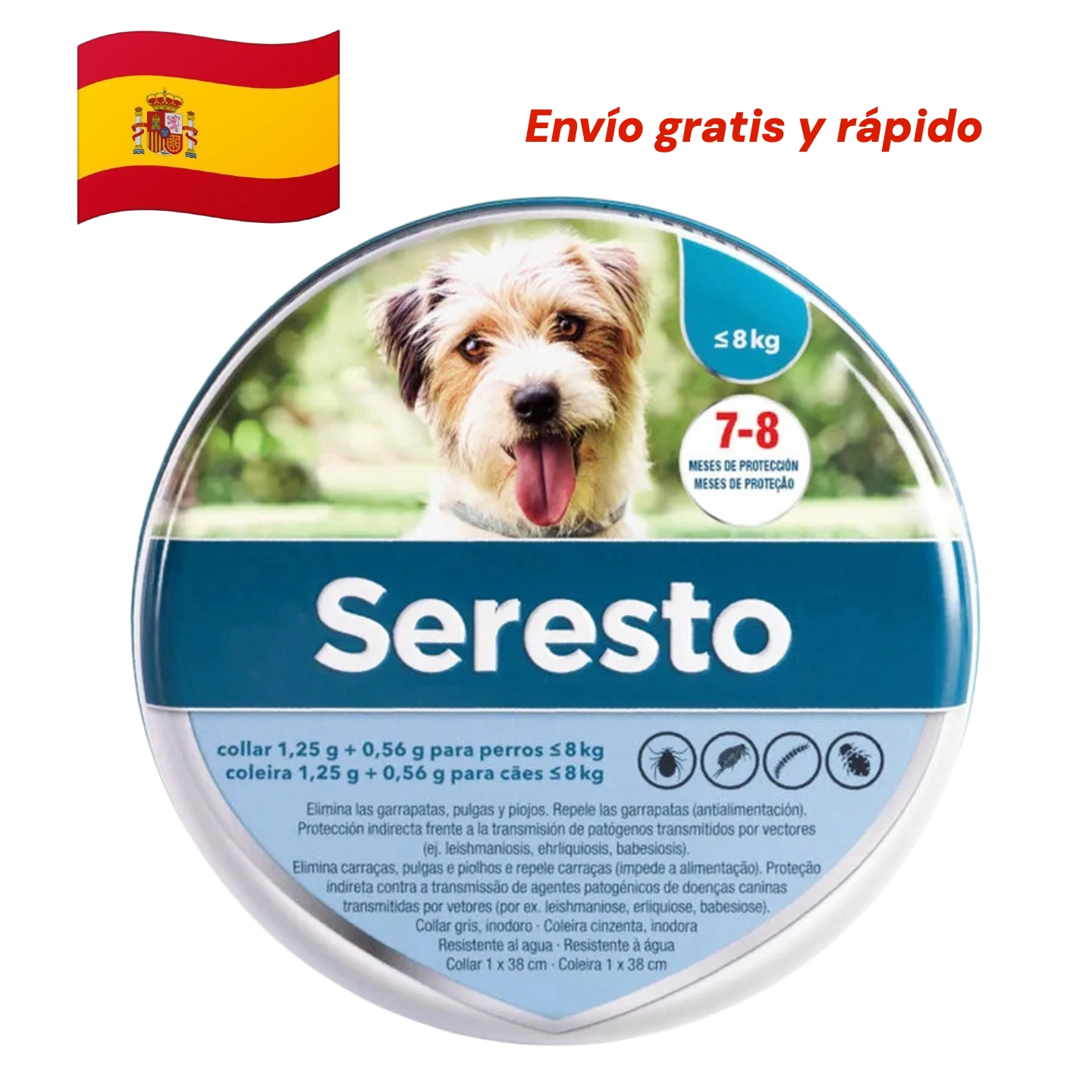 CollarSeresto Antiparasitario para perros