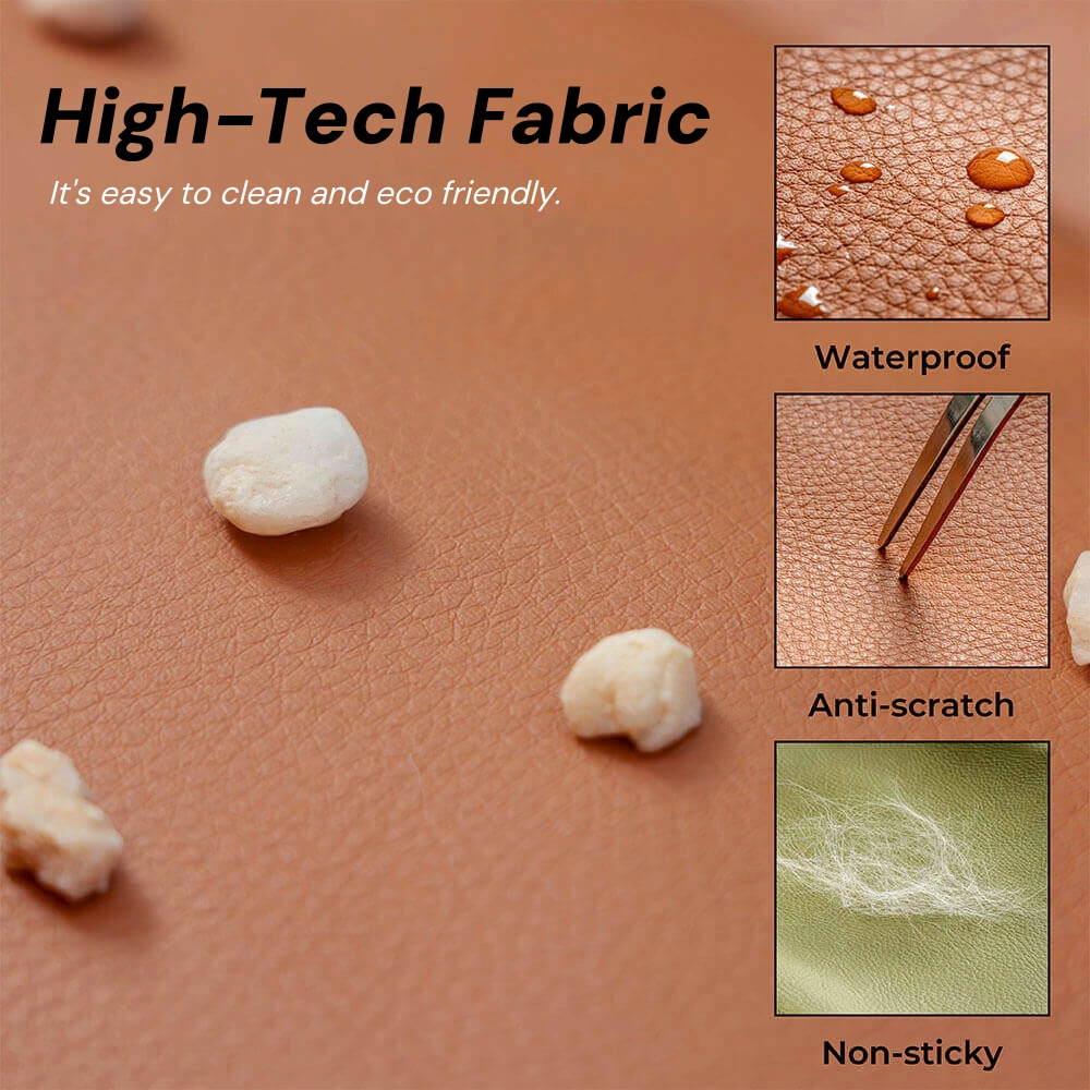 Pettami Urban Voyager: Elevated Dog Car Seat & Lounger | Premium Vegan Leather | Dual-Sided Comfort & Secure Travel for Jumbo Breeds