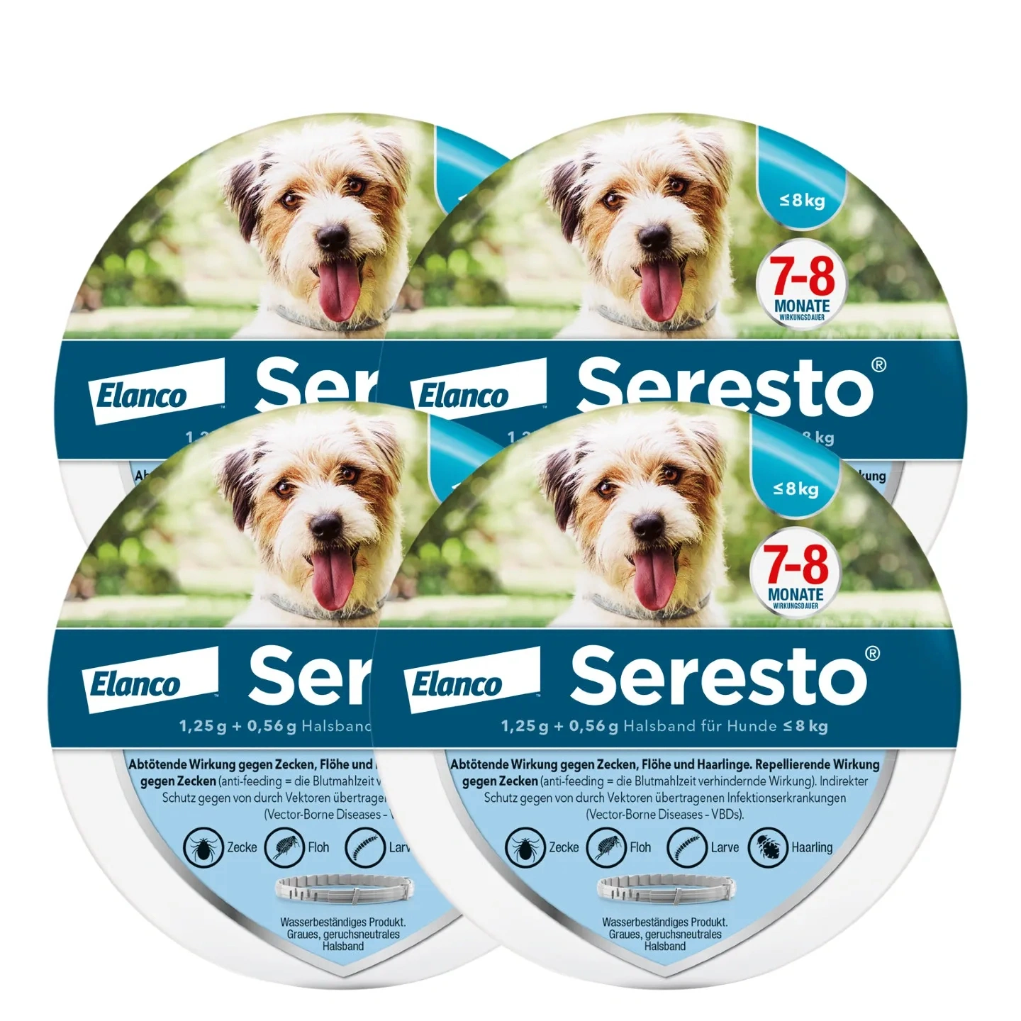 SerestoHalsband für kleine Hunde | bis 8 kg