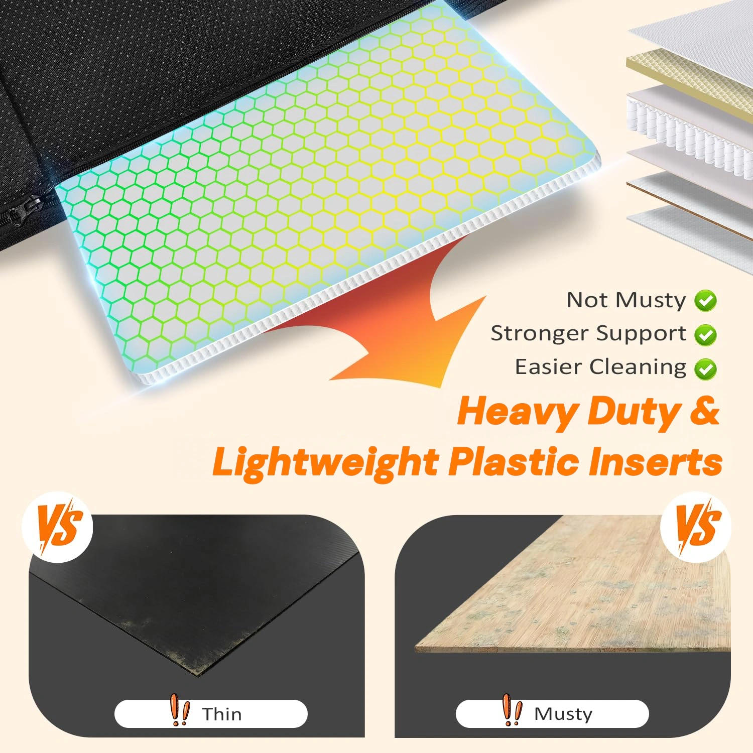 Pettami｜Hard Bottom Dog Car Seat Cover for Pets 100% Waterproof Seat Cover Hammock 600D Heavy Duty Scratch Proof Nonslip Durable Back Seat Covers for Cars Trucks and SUVs