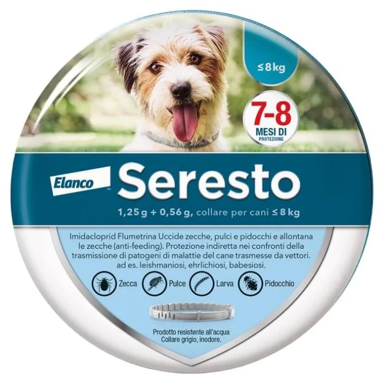 Collare Antiparassitario per Cani | Protezione Prolungata 8 Mesi
