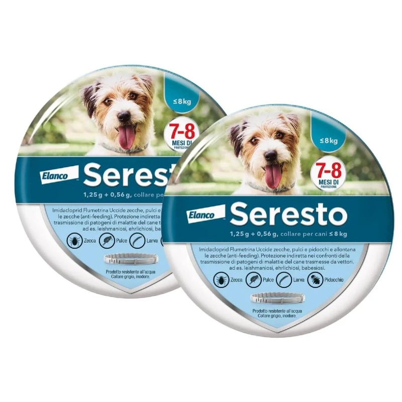 Collare Antiparassitario per Cani | Protezione Prolungata 8 Mesi
