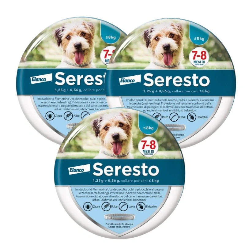 Collare Antiparassitario per Cani | Protezione Prolungata 8 Mesi
