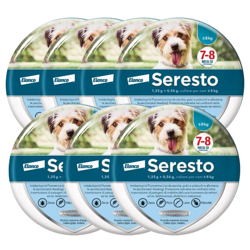 Collare Antiparassitario per Cani | Protezione Prolungata 8 Mesi