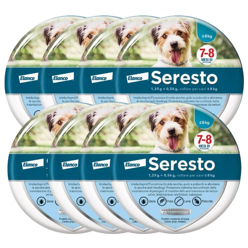 Collare Antiparassitario per Cani | Protezione Prolungata 8 Mesi