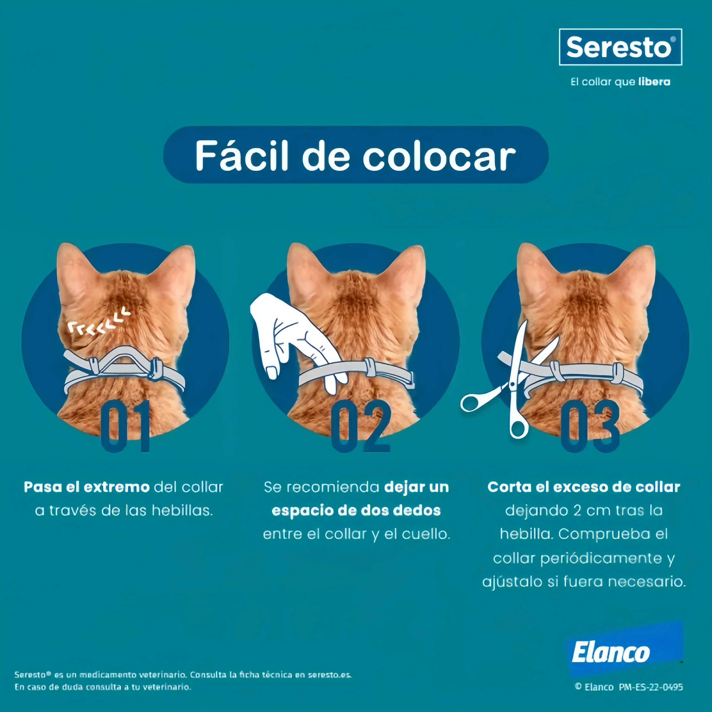 CollarSeresto Antiparasitario para Gatos