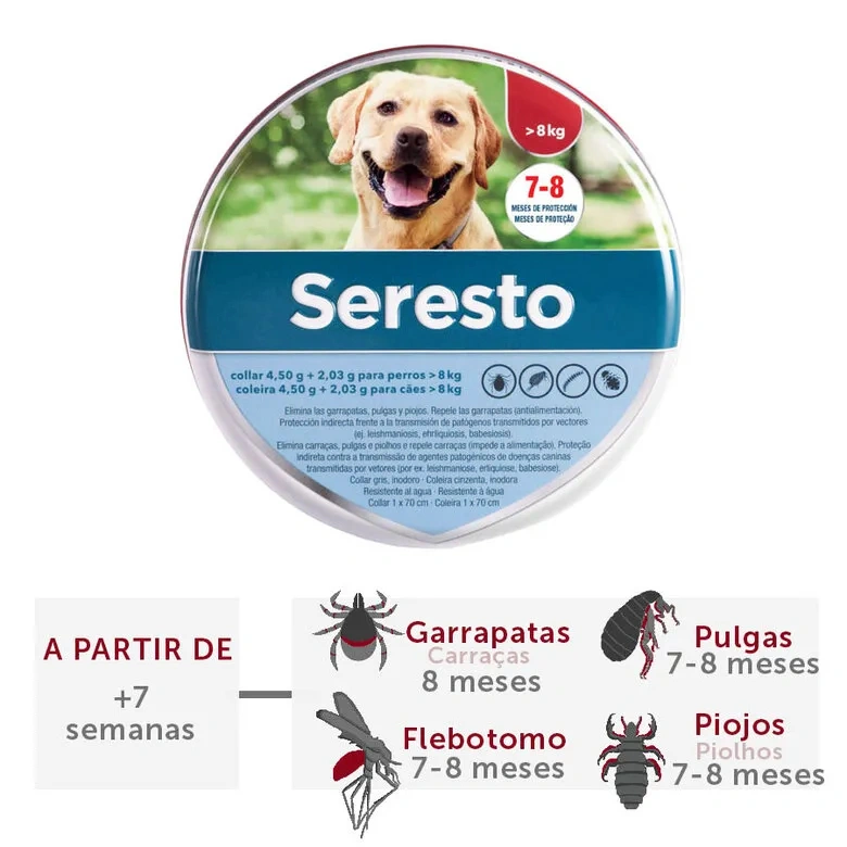CollarSeresto Antiparasitario para perros