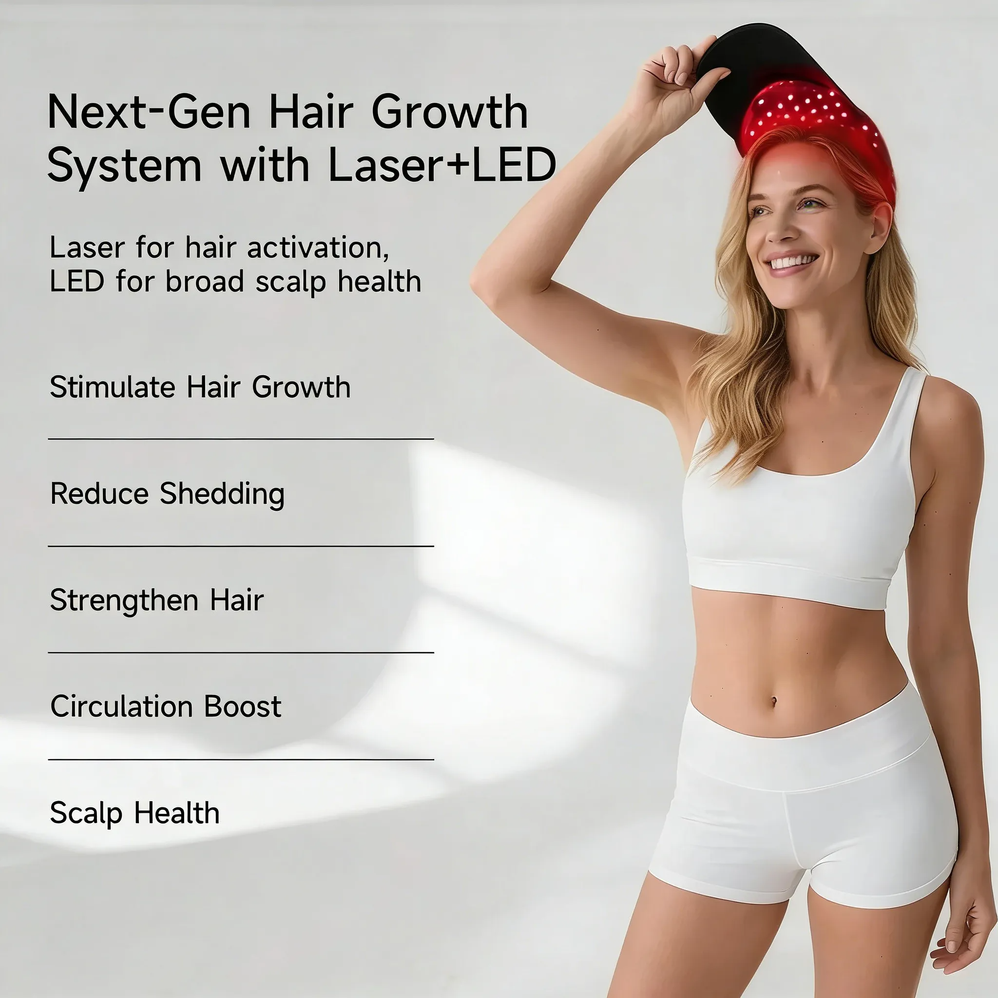 HIKARU Hair Growth Cap - Revive Thinning Hair with Laser Therapy