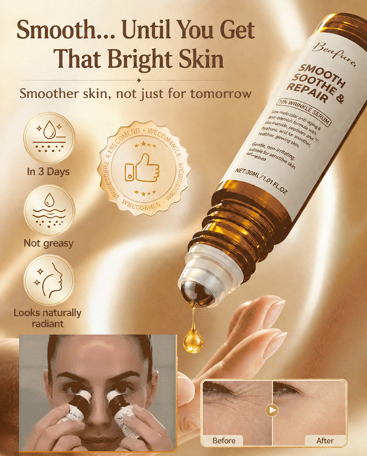 10s Wrinkle Fix for Busy Pros. Rollerball design for fine lines. Non-greasy formula. Buy 1 Get 1 Free now!