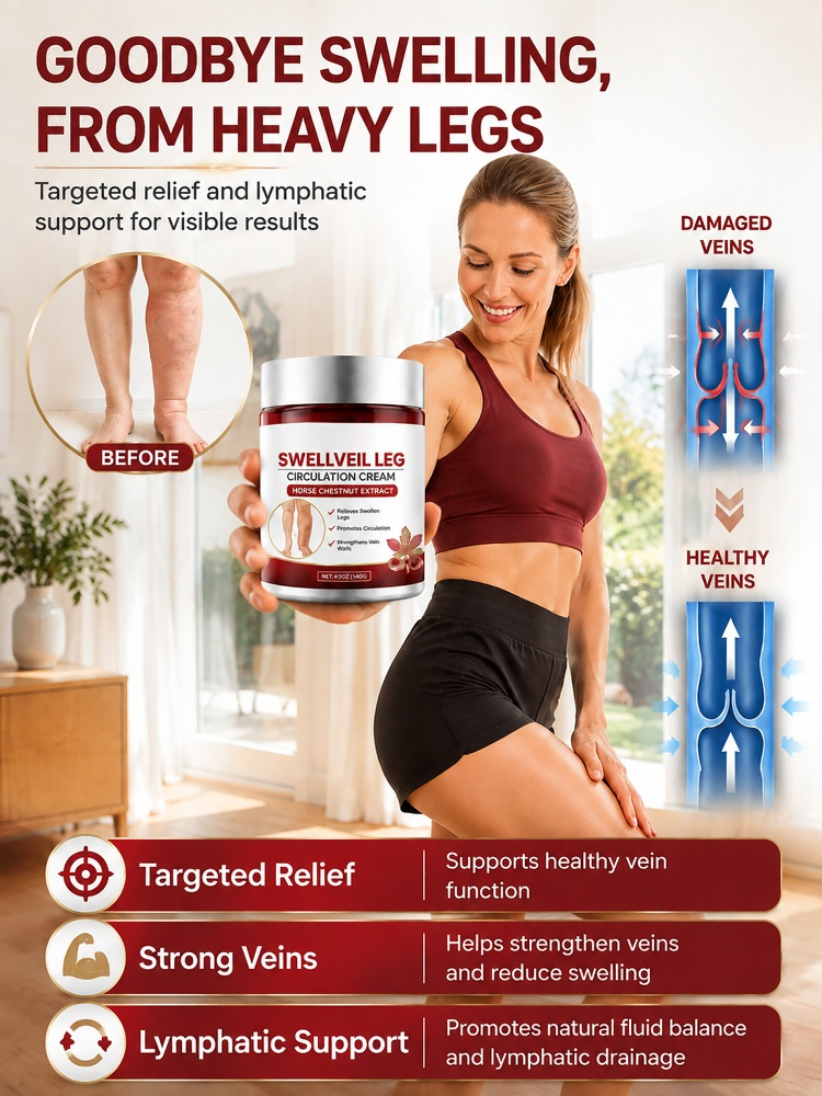 【3-Minute Swelling Reduction, Pain Relief & Vasoconstriction】Varicose Vein Cream