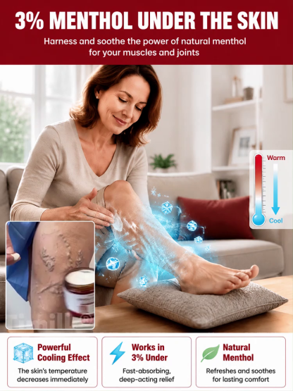【3-Minute Swelling Reduction, Pain Relief & Vasoconstriction】Varicose Vein Cream