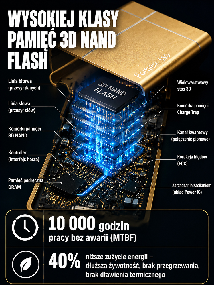 Niemiecki Dysk SSD 4000 MB/s 32TB | Certyfikaty TÜV i MIL-STD | Ostatnie Sztuki z Wyprzedaży!
