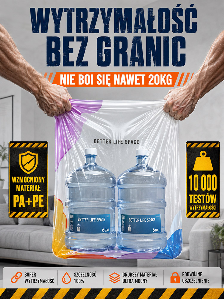 REWOLUCYJNE WORKI PRÓŻNIOWE 3D BEZ POMPKI! Certyfikat UE i 75% Więcej Miejsca – GIGANTYCZNA WYPRZEDAŻ OSTATNICH SZTUK!