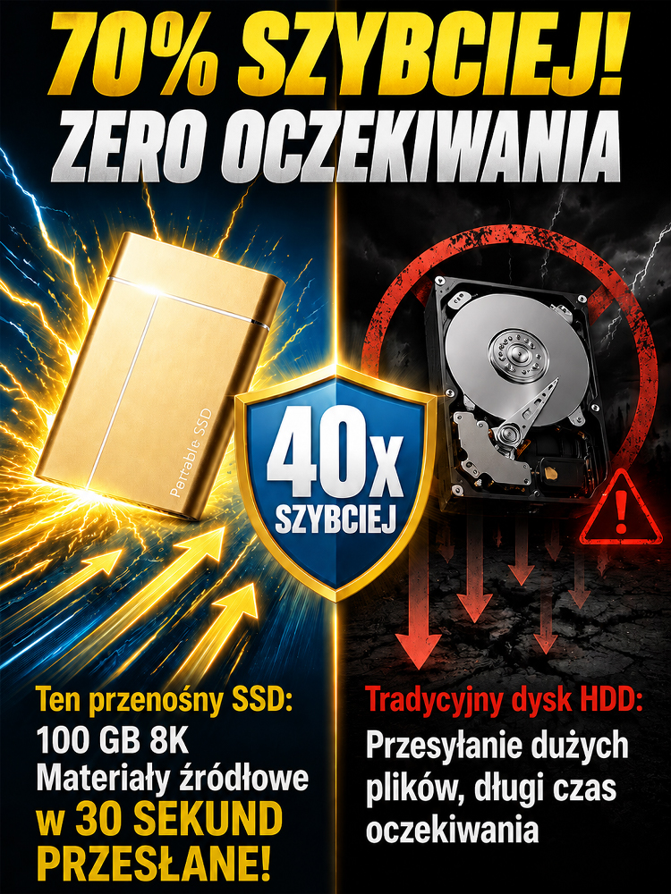 Niemiecki Dysk SSD 4000 MB/s 32TB | Certyfikaty TÜV i MIL-STD | Ostatnie Sztuki z Wyprzedaży!