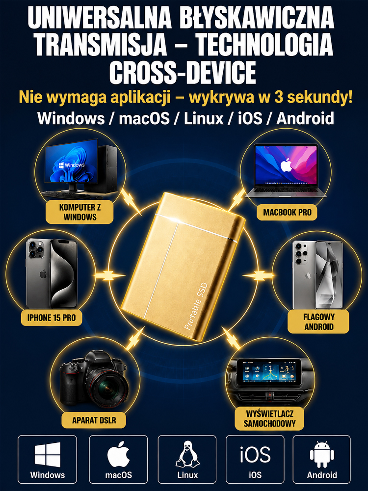 Niemiecki Dysk SSD 4000 MB/s 32TB | Certyfikaty TÜV i MIL-STD | Ostatnie Sztuki z Wyprzedaży!