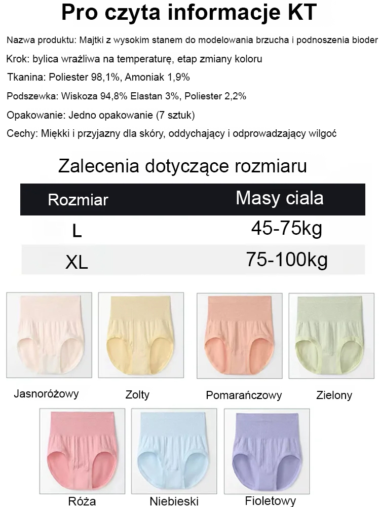 ANTYBAKTERYJNE MAJTKI Z BYLICĄ (KLASA 10A) + EFEKT -5KG I LIFTING 3D! 💥 OSTATNIE SZTUKI!