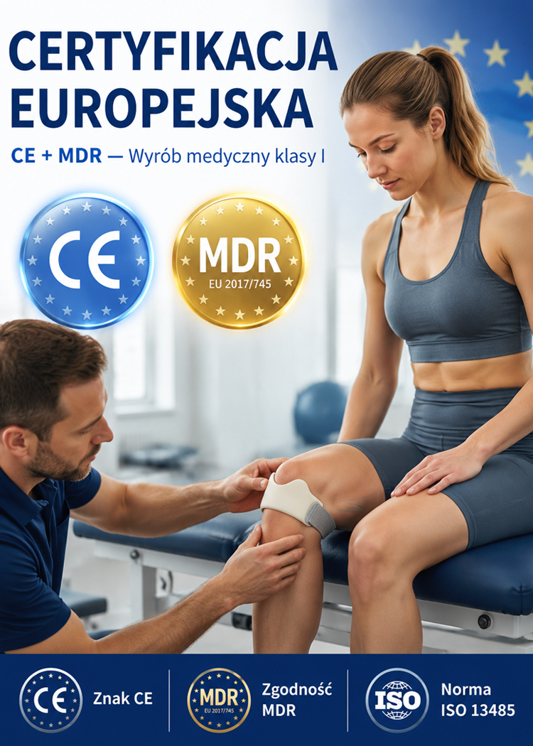 Bioniczna Opaska Kolanowa 3D – 70% Amortyzacji i Ulga w Bólu w 7 Dni. -50% OFF do Północy!