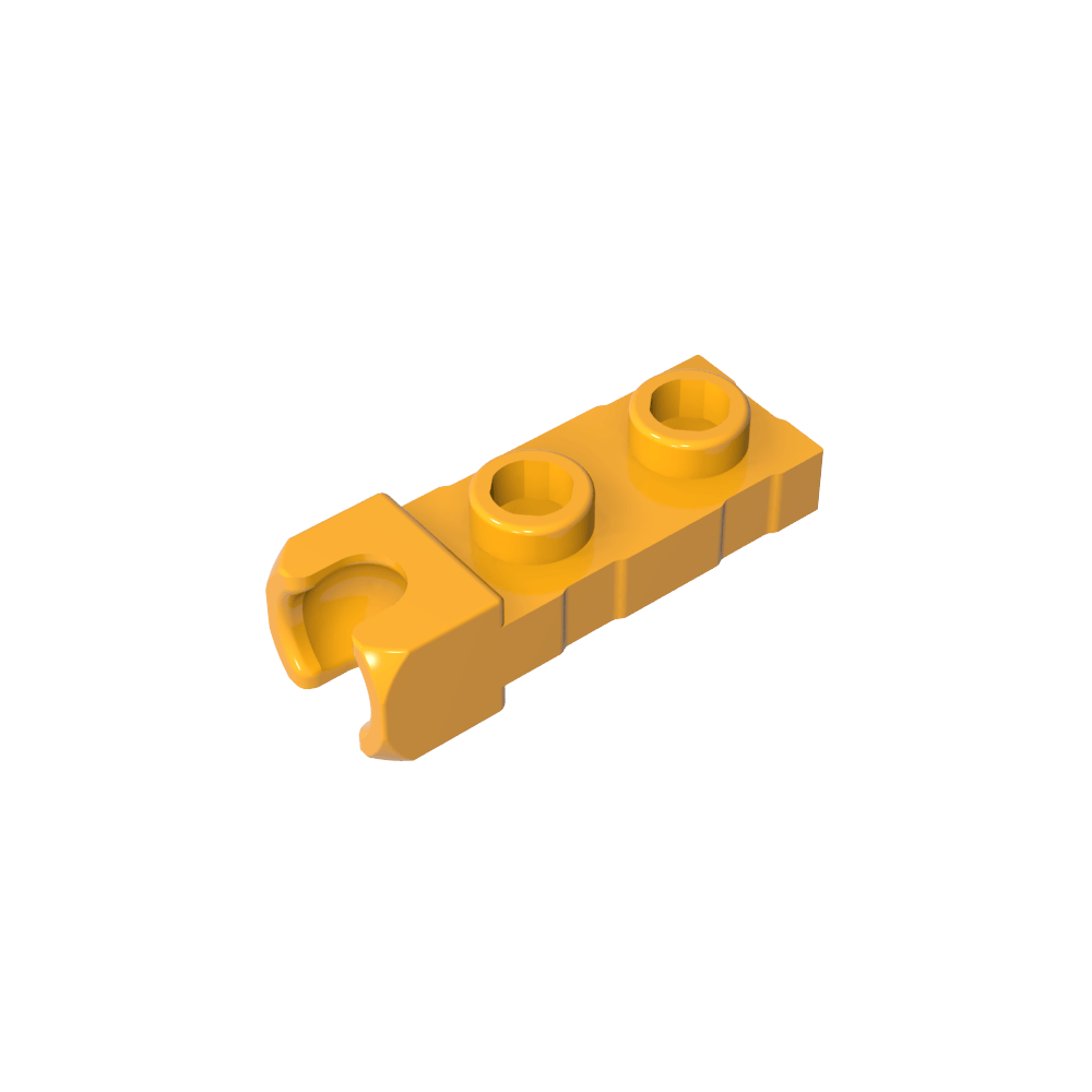 Placa especial 1 x 2 Copa de extremo de 5,9 mm-MyGobricksEs