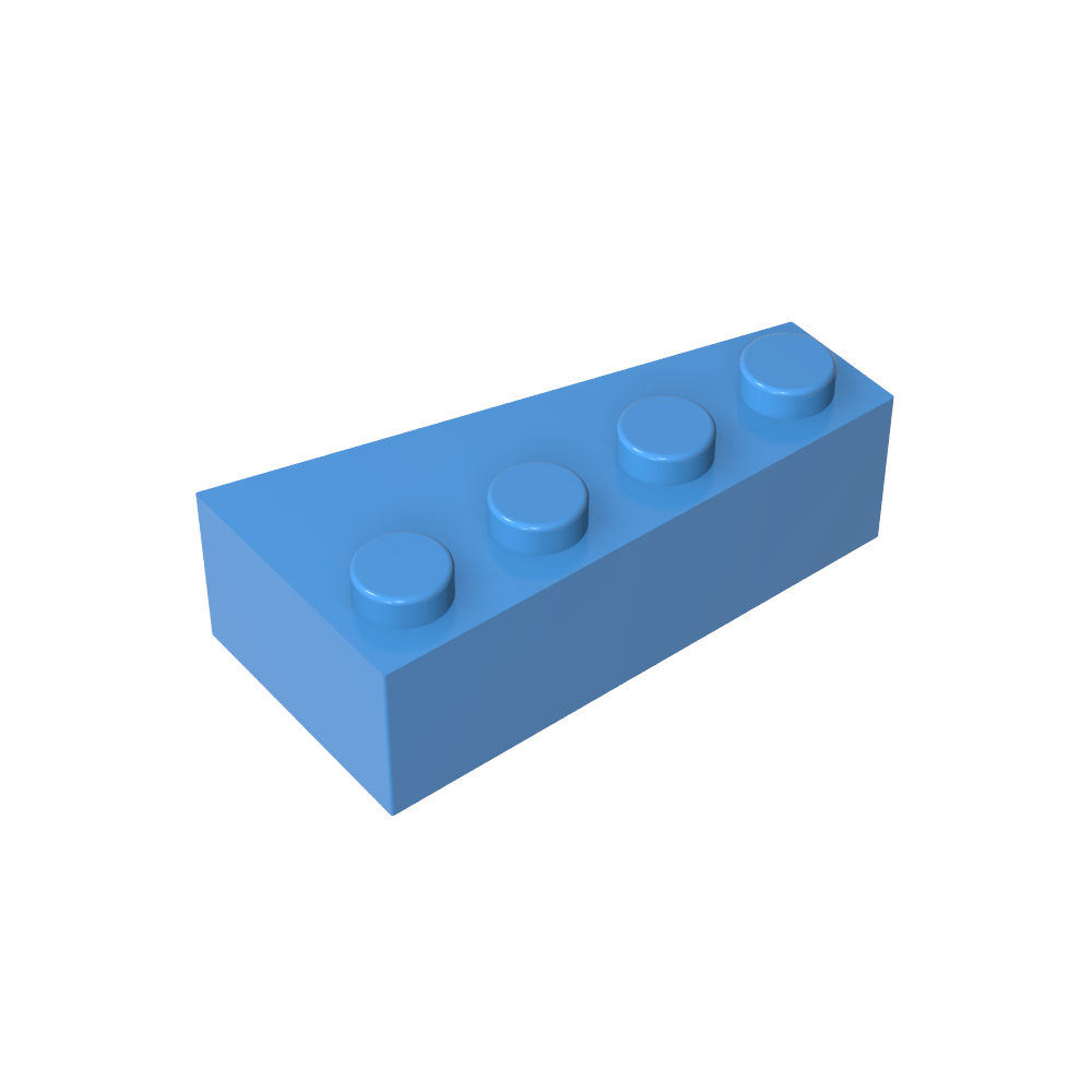 Cuña 4 x 2 izquierda-MyGobricksEs