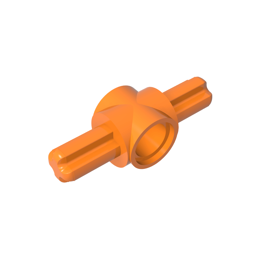 Conector Technic Pin Hub con 2 ejes-MyGobricksEs