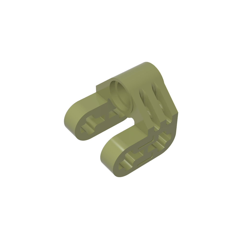 Conector de eje y pasador Technic con división perpendicular-MyGobricksEs