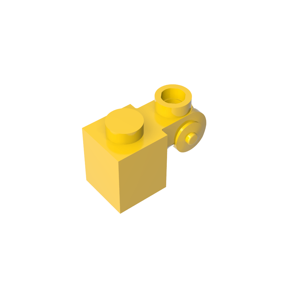 Ladrillo Especial 1 x 1 con Pergamino con Perno Abierto-MyGobricksEs