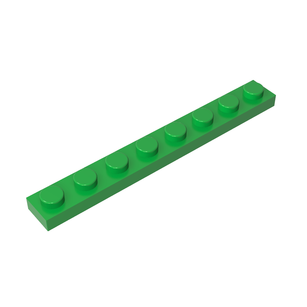 Placa 1 x 8 #3460-MyGobricksEs