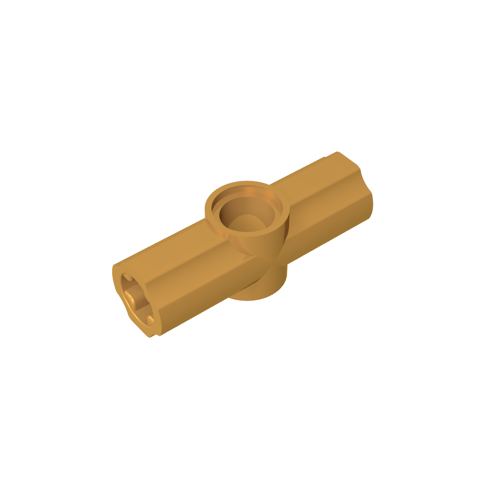 Conector de eje y pasador Technic en ángulo n.° 2 - 180°-MyGobricksEs