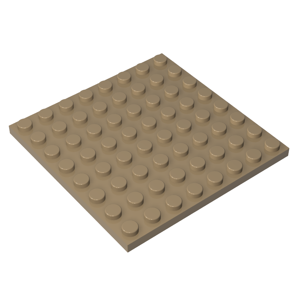 Placa 8 x 8-MyGobricksEs