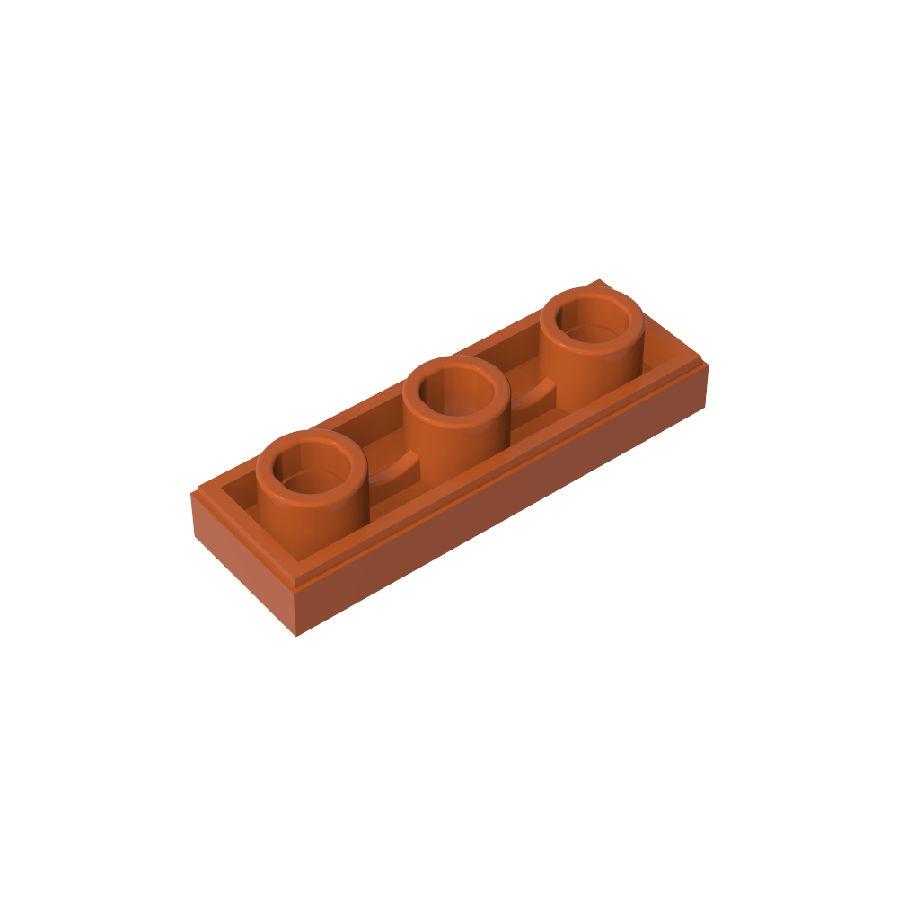 Azulejo especial 1 x 3 invertido con orificio central-MyGobricksEs