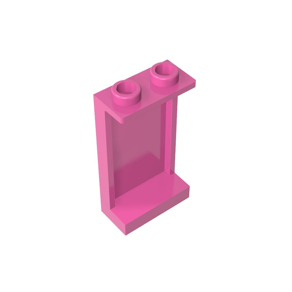 Panel 1 x 2 x 3 [Soportes laterales/Montantes huecos]-MyGobricksEs