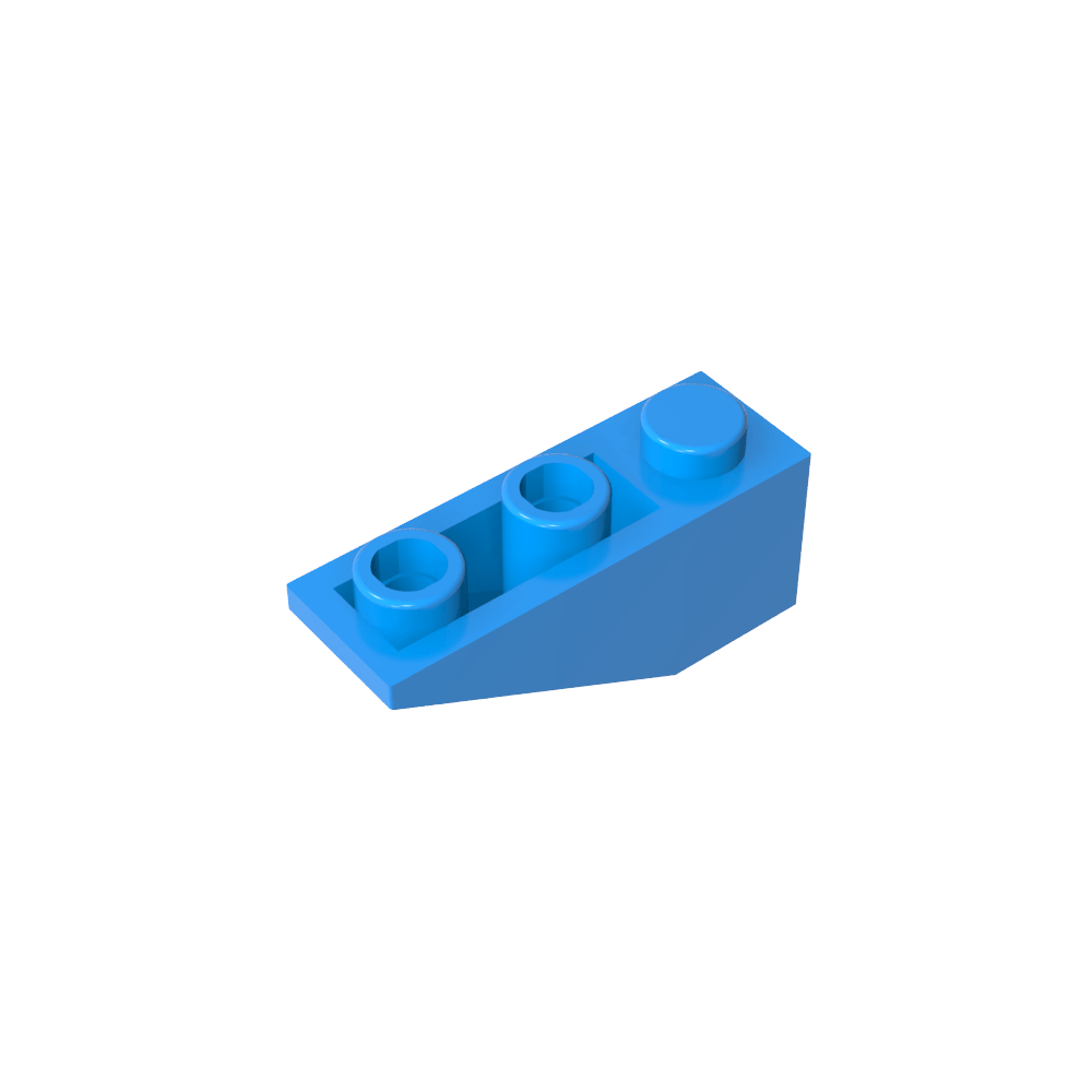 Pendiente Invertida 34° 3 x 1 sin Tope Interno-MyGobricksEs